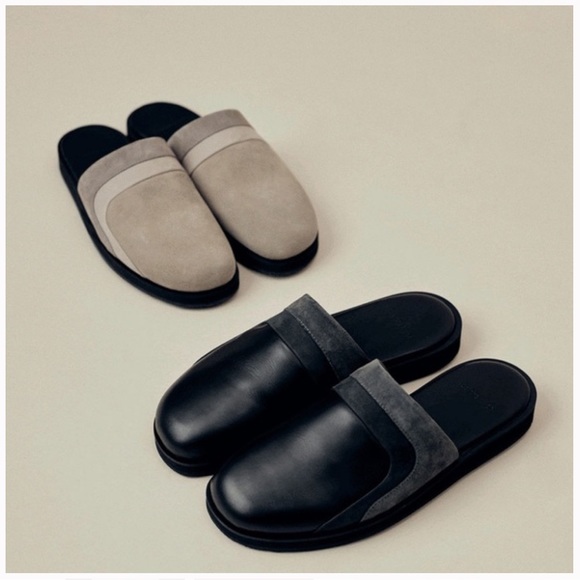 NWT John Elliott Grace Slide desert suede leather slide sandal mule size 42 - Picture 9 of 11